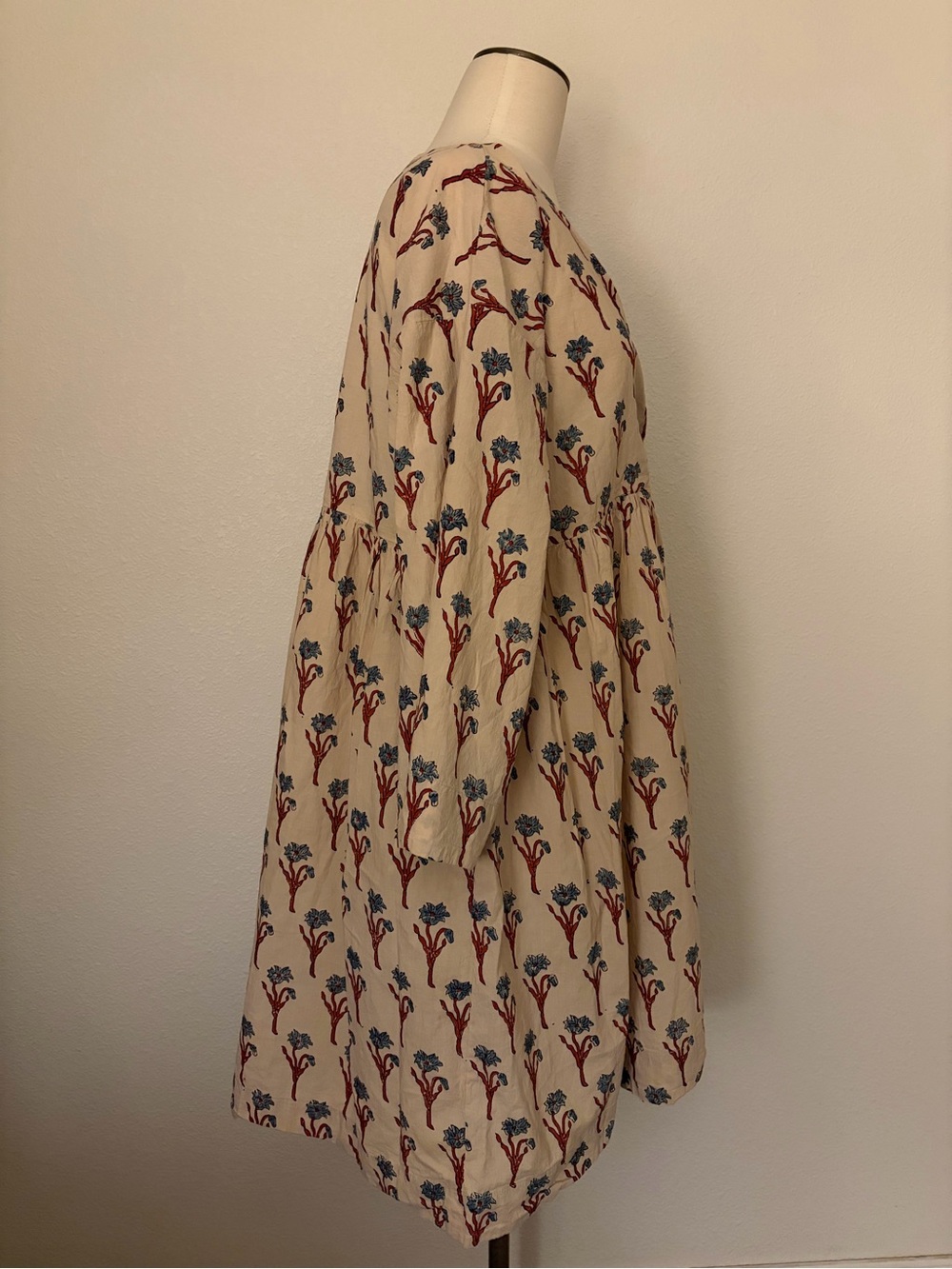 The Indian Ethnic Co. Women’s Block Print Dress - Picture 2 of 7